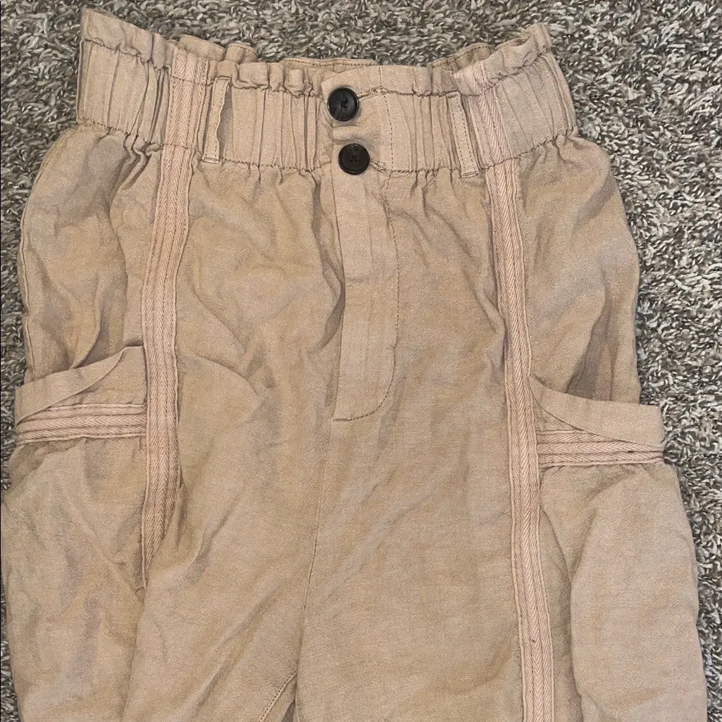 Urban Outfitters Slouchy Linnen Jogger - Image 2