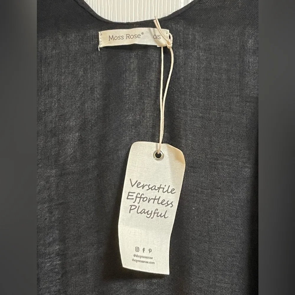 Moss Rose Women Beach Colorful Tassel Oversized Casual Beachwear Cover - Image 9