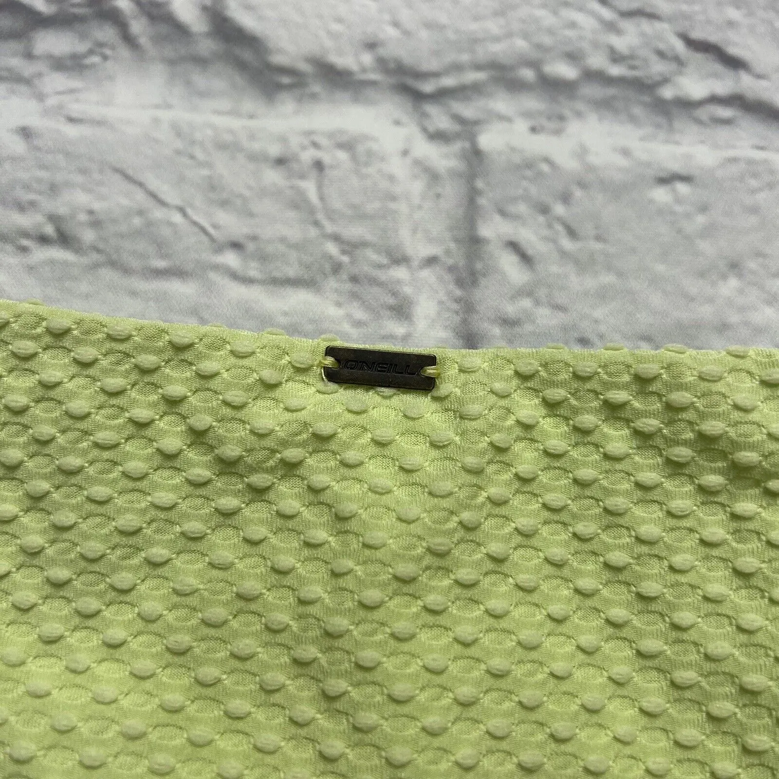 O'Neill MINT Green Rockley Saltwater Solids Textured Swim Bottom Junior XL New - Image 4