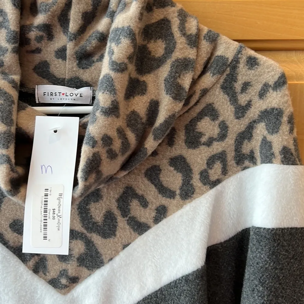 Mainstream Boutique First Love Leopard Sweater - Image 2