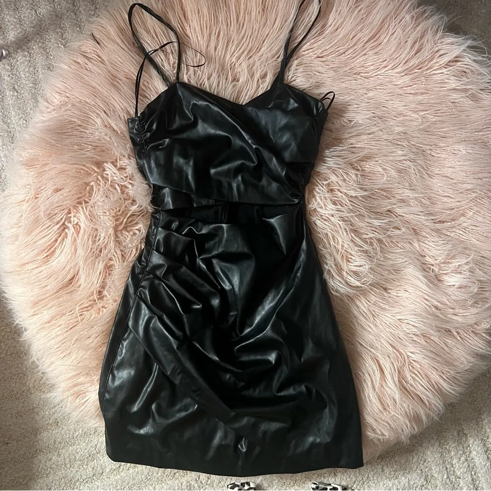 NWOT Zara Leather Dress - Image 5