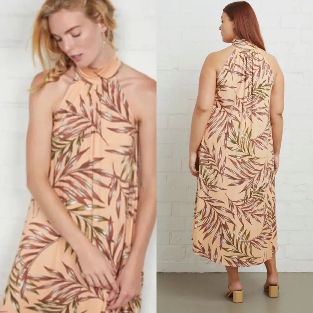 Rachel pally enzo midi dress in‎ palm women’s size S - Image 4