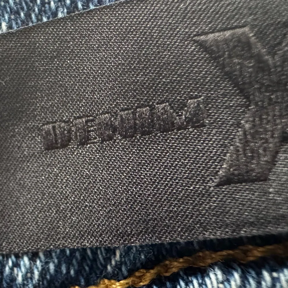 Denim X Alexander Wang medium indigo fade high rise skinny Blue Jeans, size 26 - Image 7