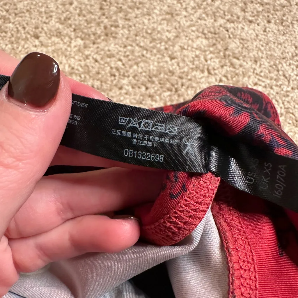 Free People‎ Movement Floral Leggings Red Size XS - Image 6