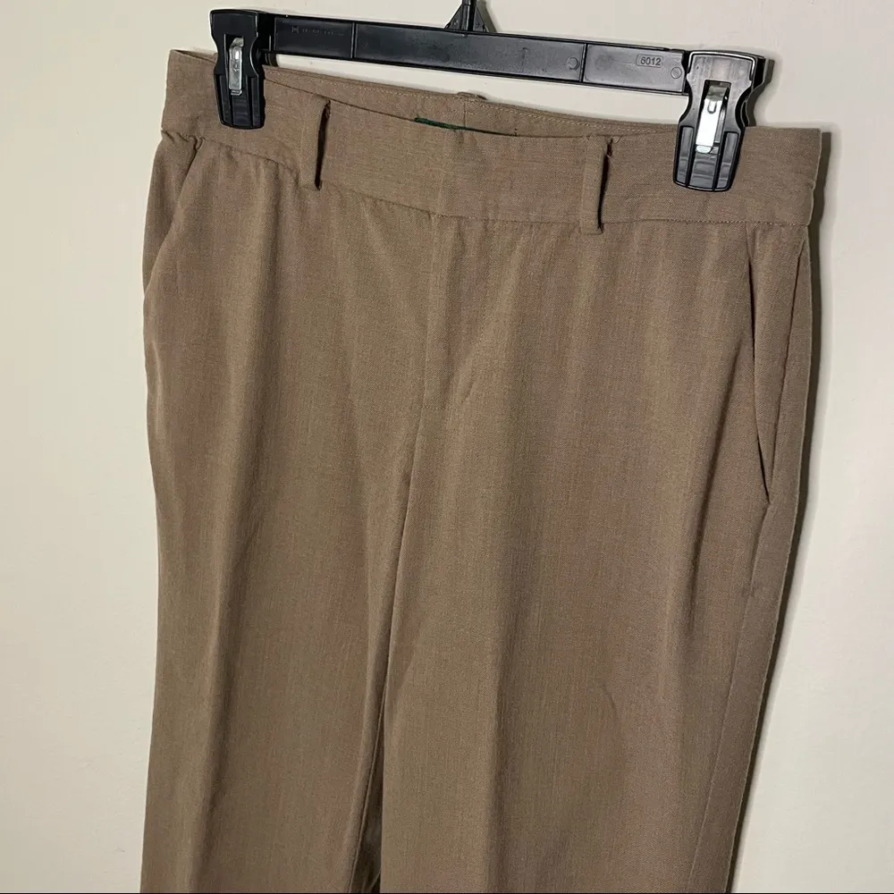 Lauren Ralph Lauren Wool pants Size 2P 2 petite Tan - Image 2