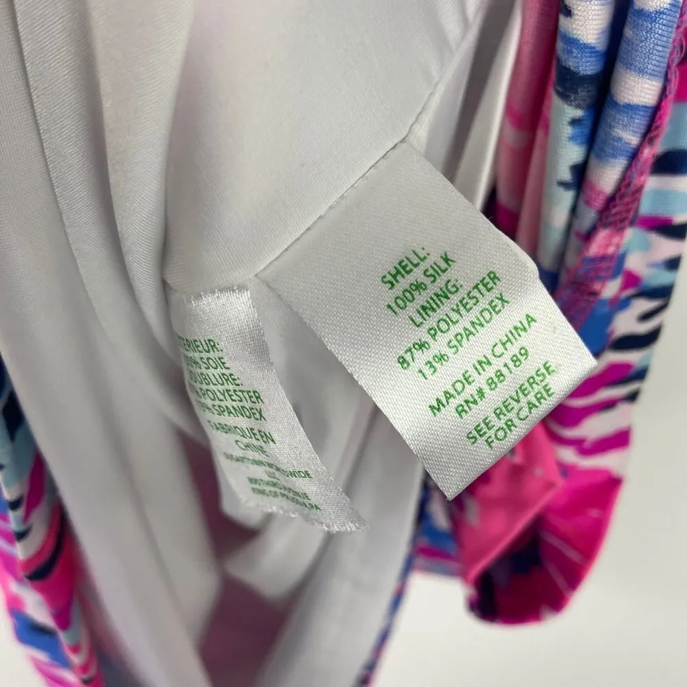 Amante Silk Jersey Dress Free Spirit One Shoulder Size XS WY504 - Image 10