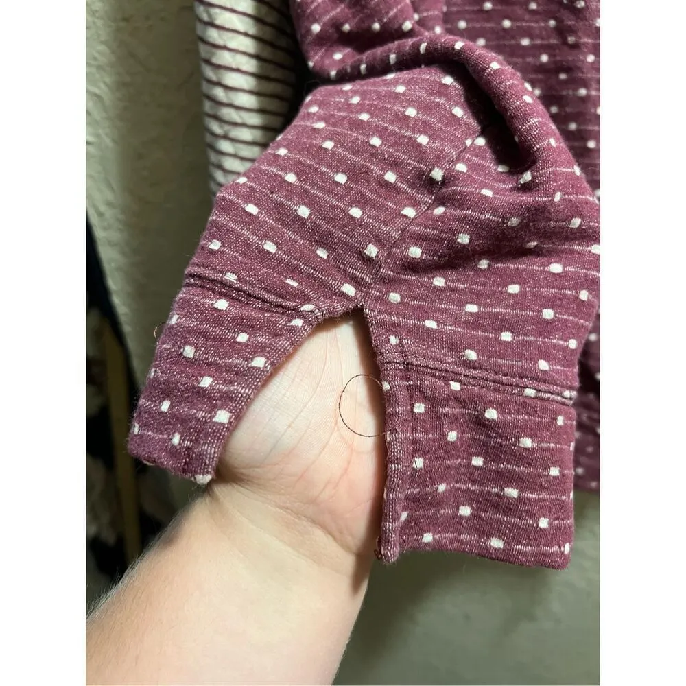 Maurices Multicolored 1/4 Zip Top Woman’s Size XXL  FLAWS - Image 14