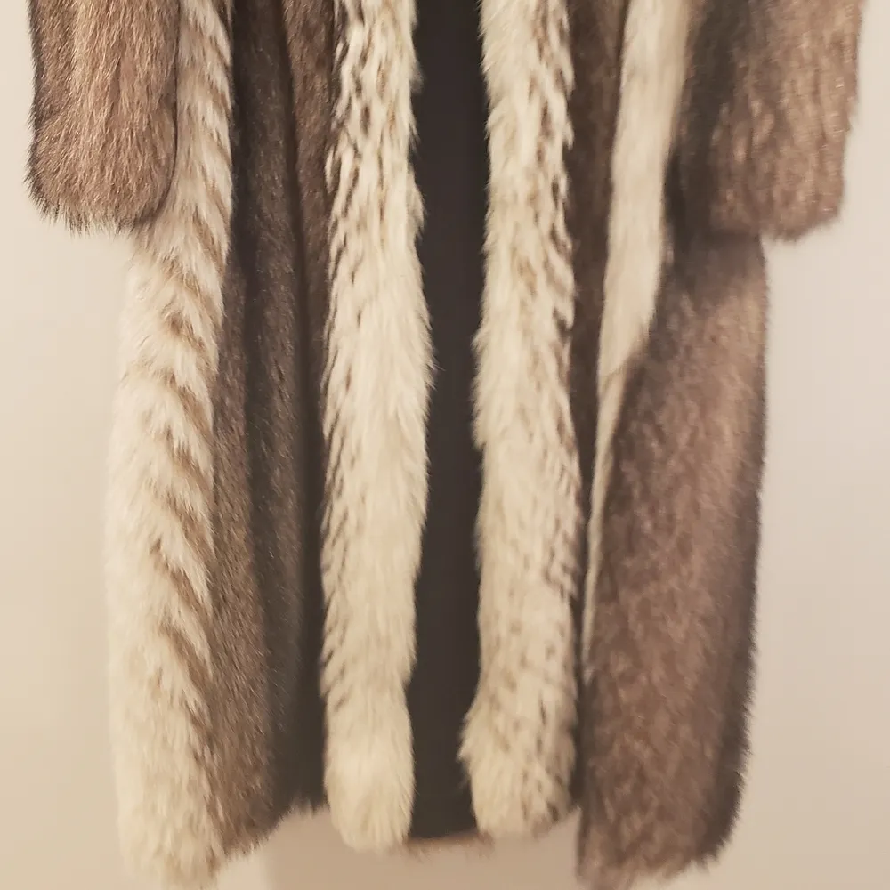 Harry Kirshner & Sons 90s NYC Fashion District Fur Brown Size L - Image 4