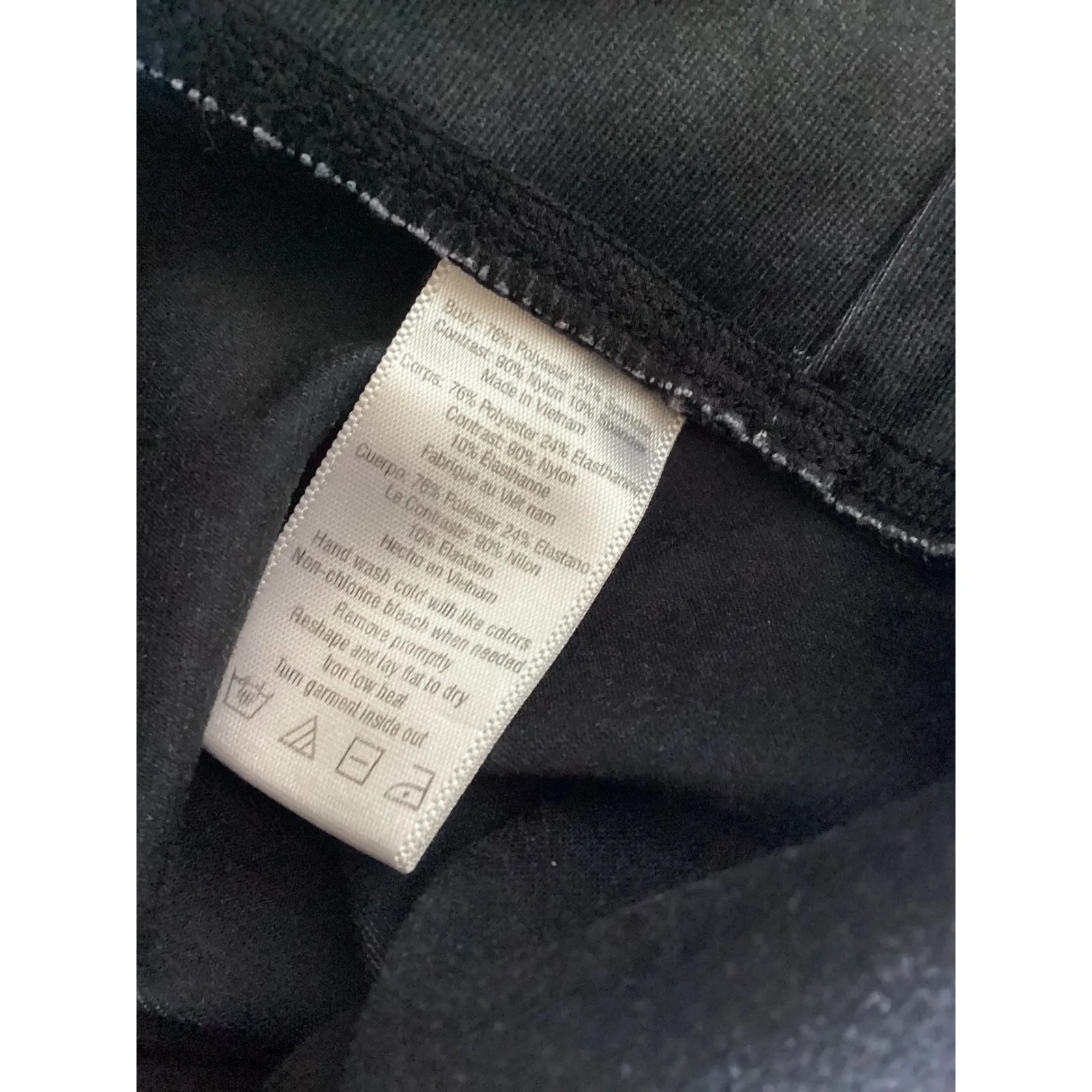 Alo Yoga Black Butterfly Print Stirrup Leggings Size S - Image 8