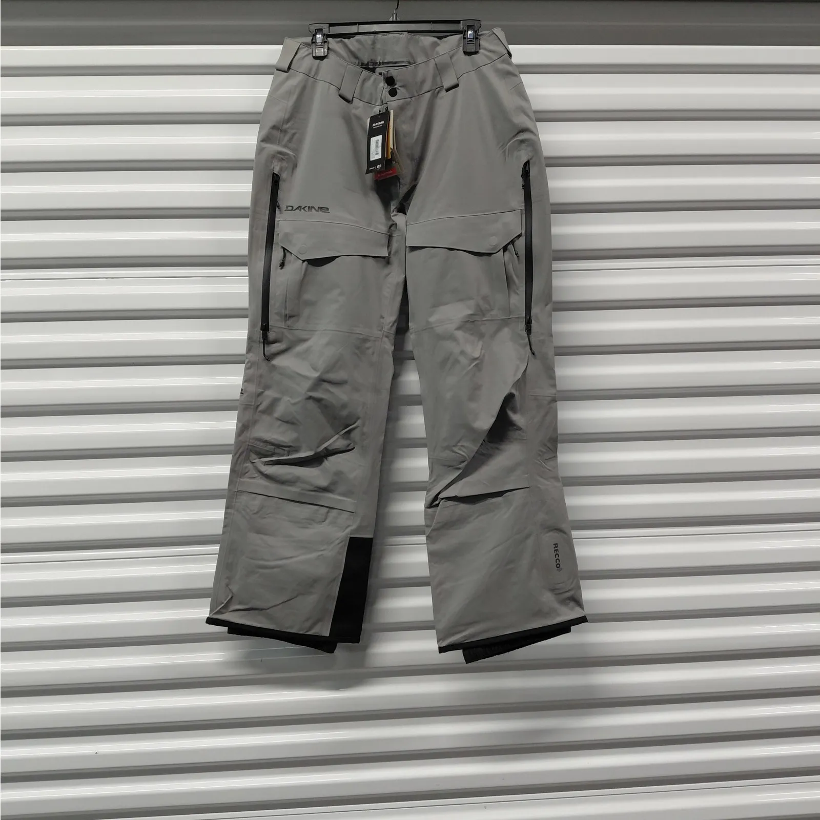 Dakine Womens Snow Pants Size Medium Gray Insulated RECCO Snowboard Ski Outdoor - Image 2