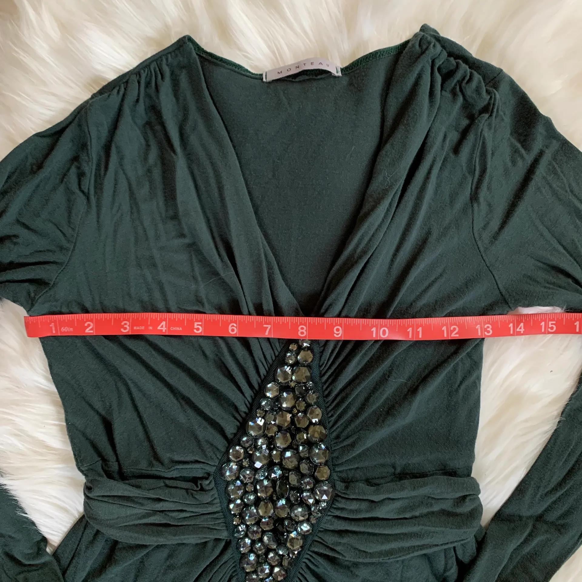 Olive Green Dress - Image 6