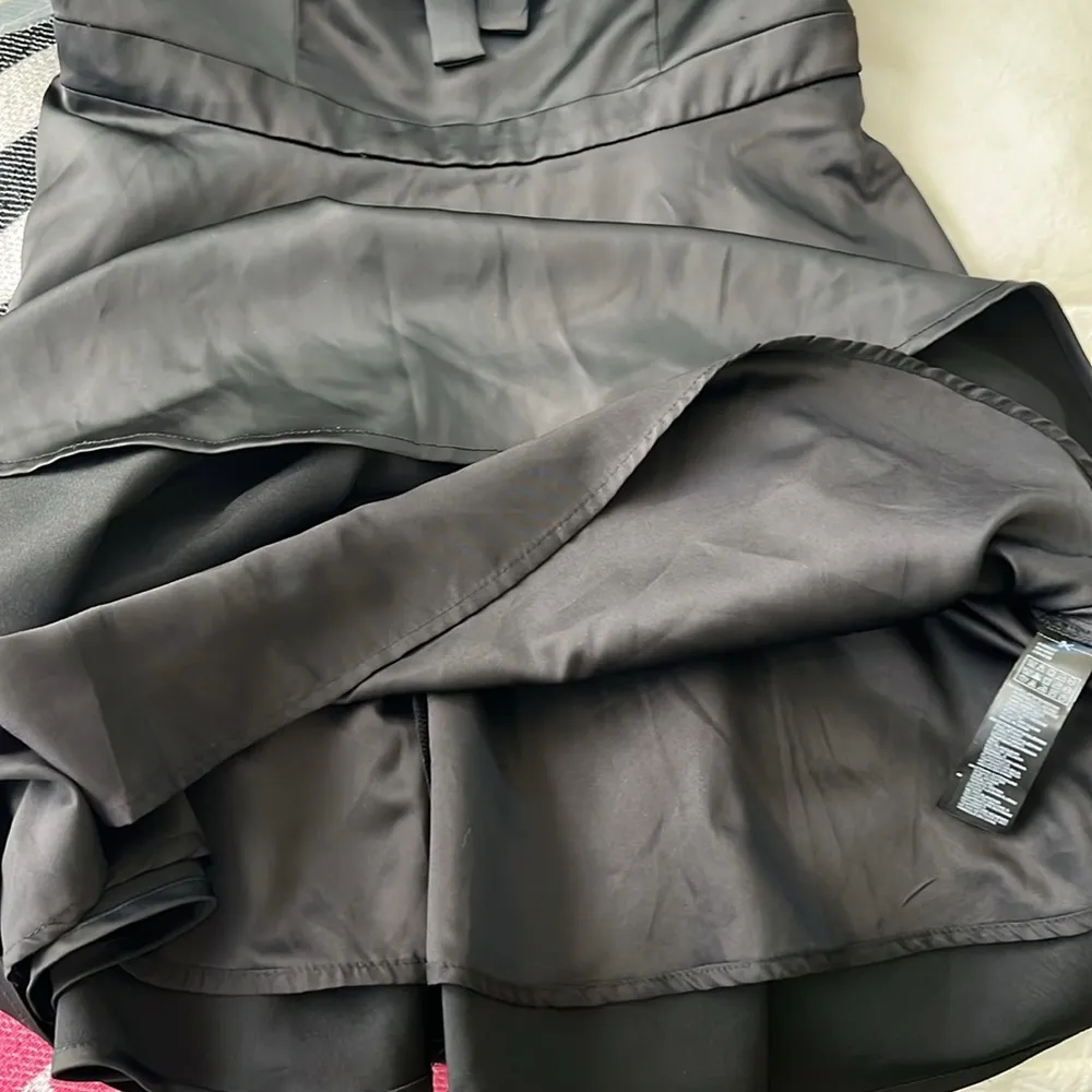 Forever 21 Exclusive Satin Fit and Flare Corset Dress - Image 3