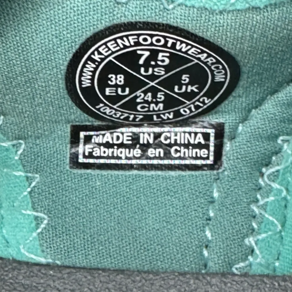 Keen Whisper Sandal Size 7.5 Grey Teal - Image 12