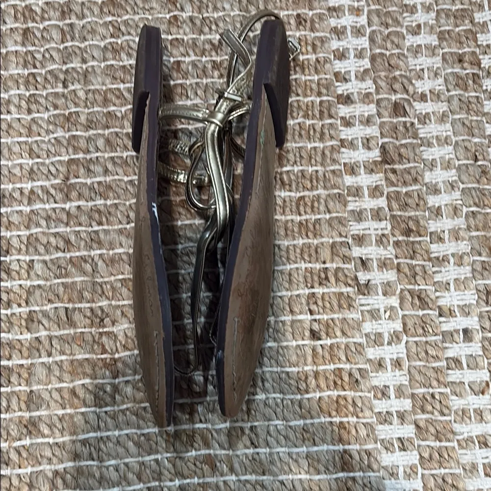 Sam Edelman Gigi Gold Sandals - Image 10