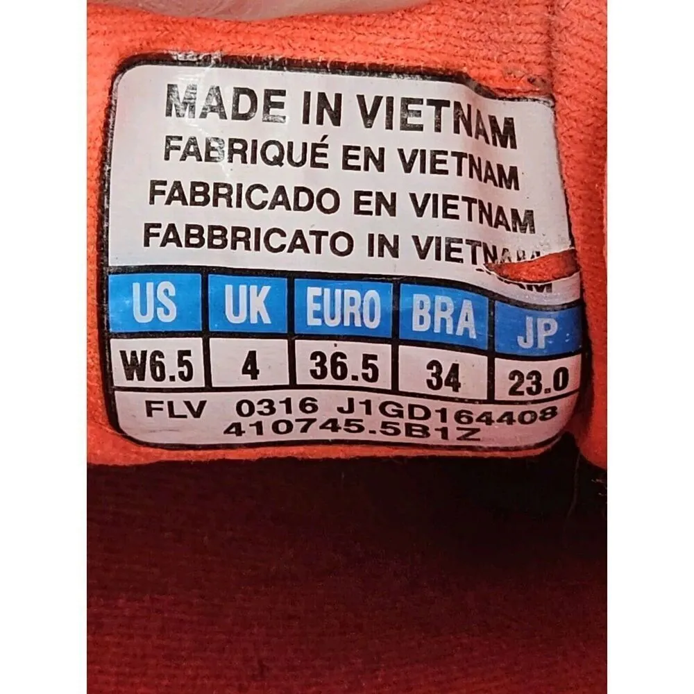 Mizuno Wave Inspire 12 Running Shoes Womens Size 6.5 Blue/Orange - Image 8