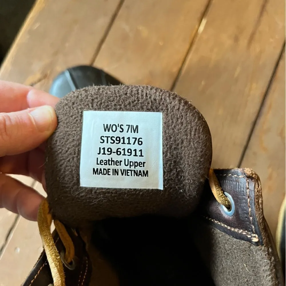 Sperry Leather Upper Duck Boots - Image 6