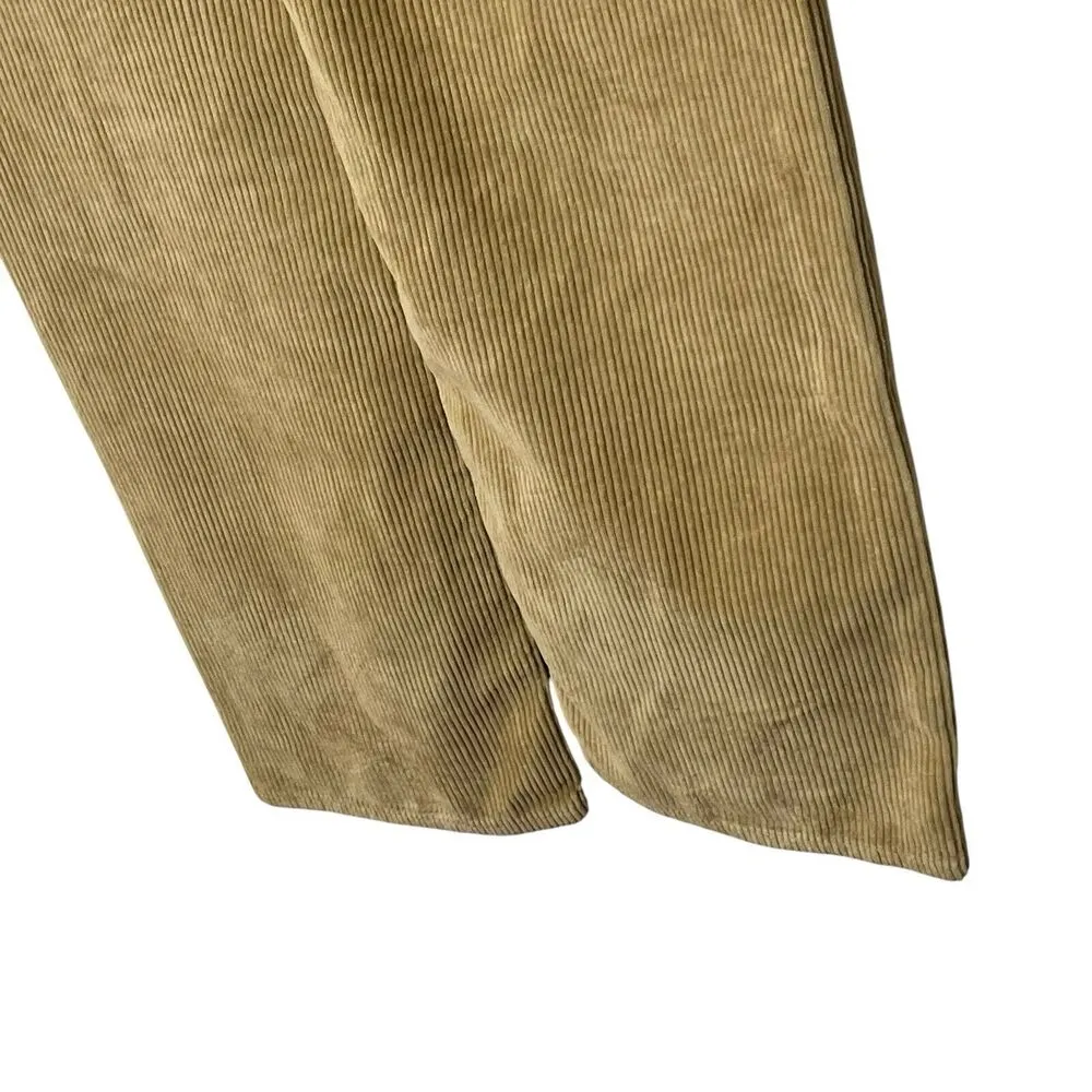 Aritzia Denim Forum Joni Corduroy Pants Women’s Size 27 Tan High Rise Loose Fit - Image 6