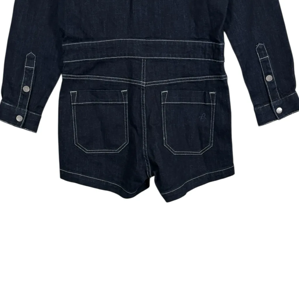 NEW DL1961 Hannah Denim Romper Size Medium - Image 8