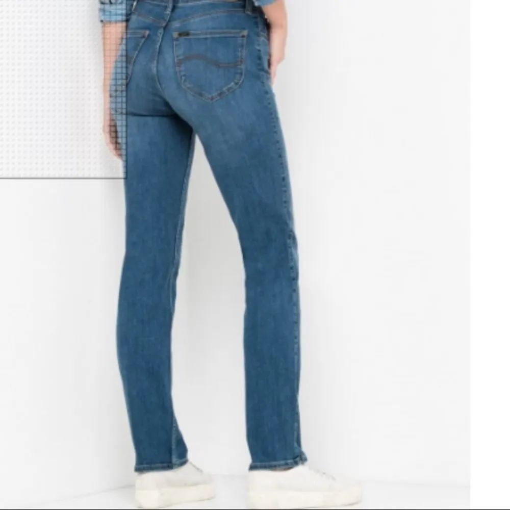 Lee Marion Straight Jeans Size W27 X L31 - Image 3