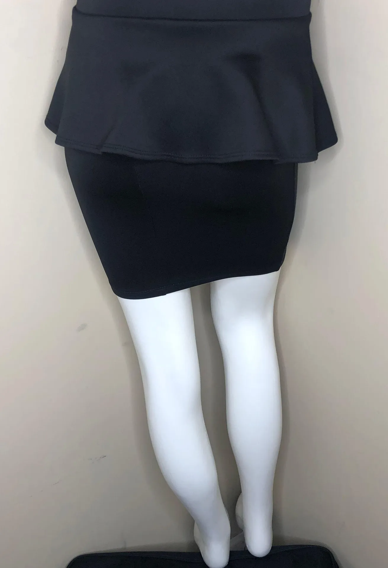 Charlotte Russe Black Peplum Mini Skirt  - Image 8