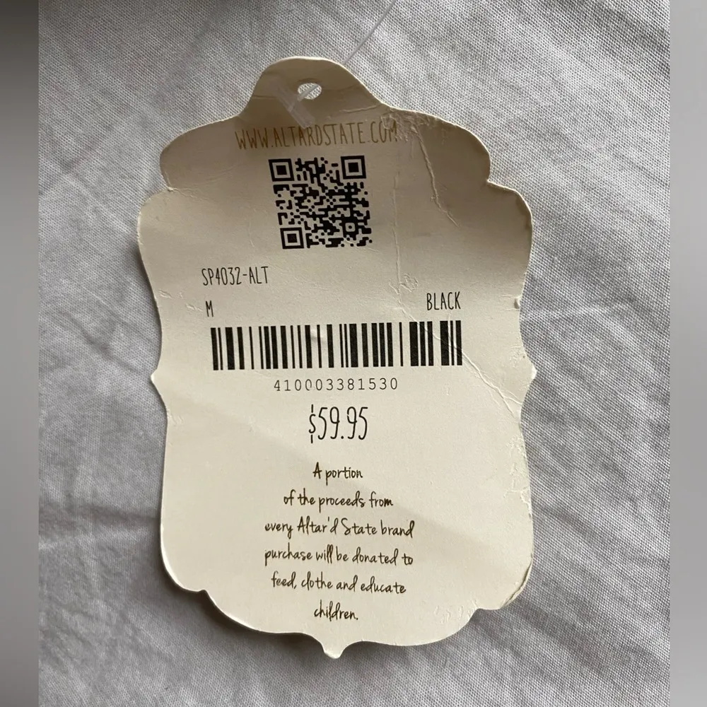 NWT Altar’d State Black Skort Size M - Image 4