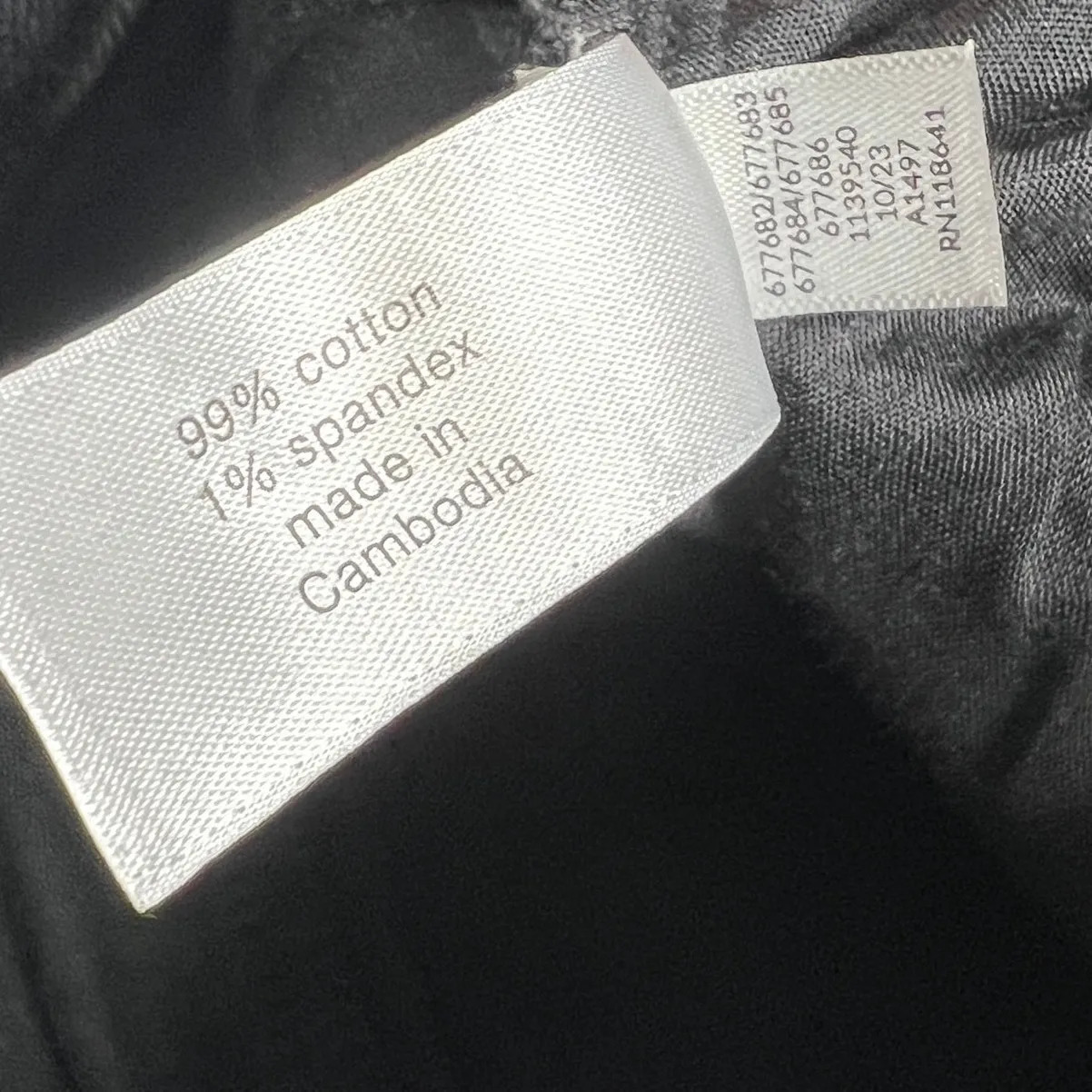 Lane Bryant Black Denim Rhinestone Embellished Jeans Plus Size 18 - Image 7