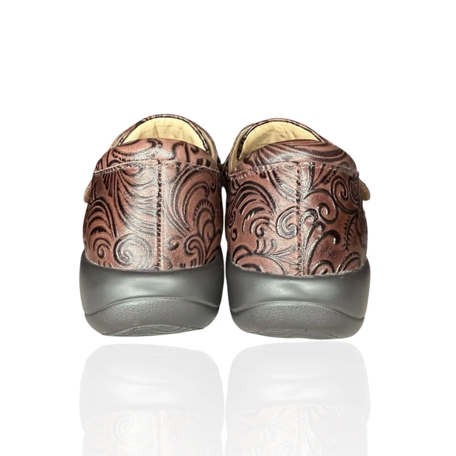 Alegria Joleen Womens Professional Shoe Size US 7-7.5 / EURO 37 Embossed Leather - Image 6