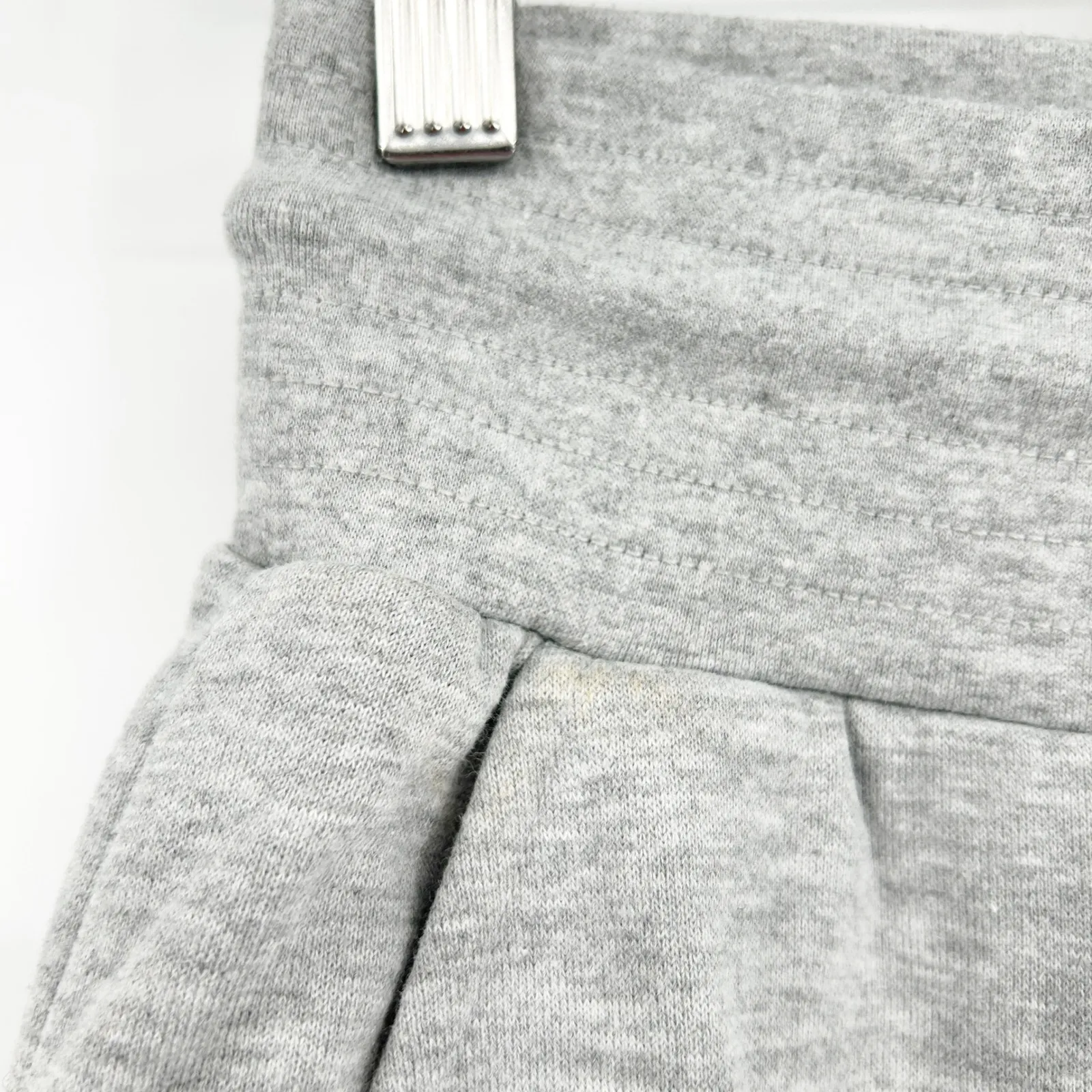 Alo Yoga Womens Lounge Athleisure Easy 7/8 Sweatpants Joggers Grey Fleece Size S - Image 5
