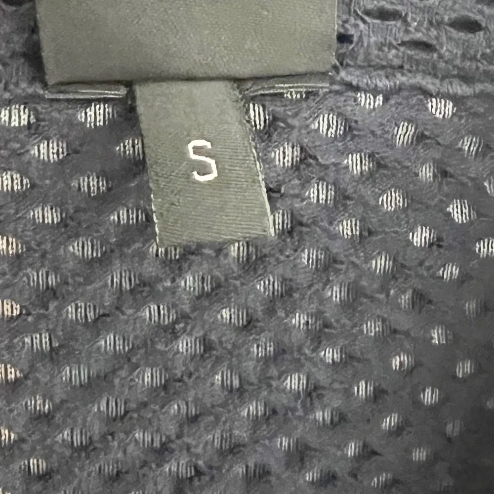 Electric & Rose Blue Velour Zip Pullover Sweatshirt Size Small S NWT - Image 3