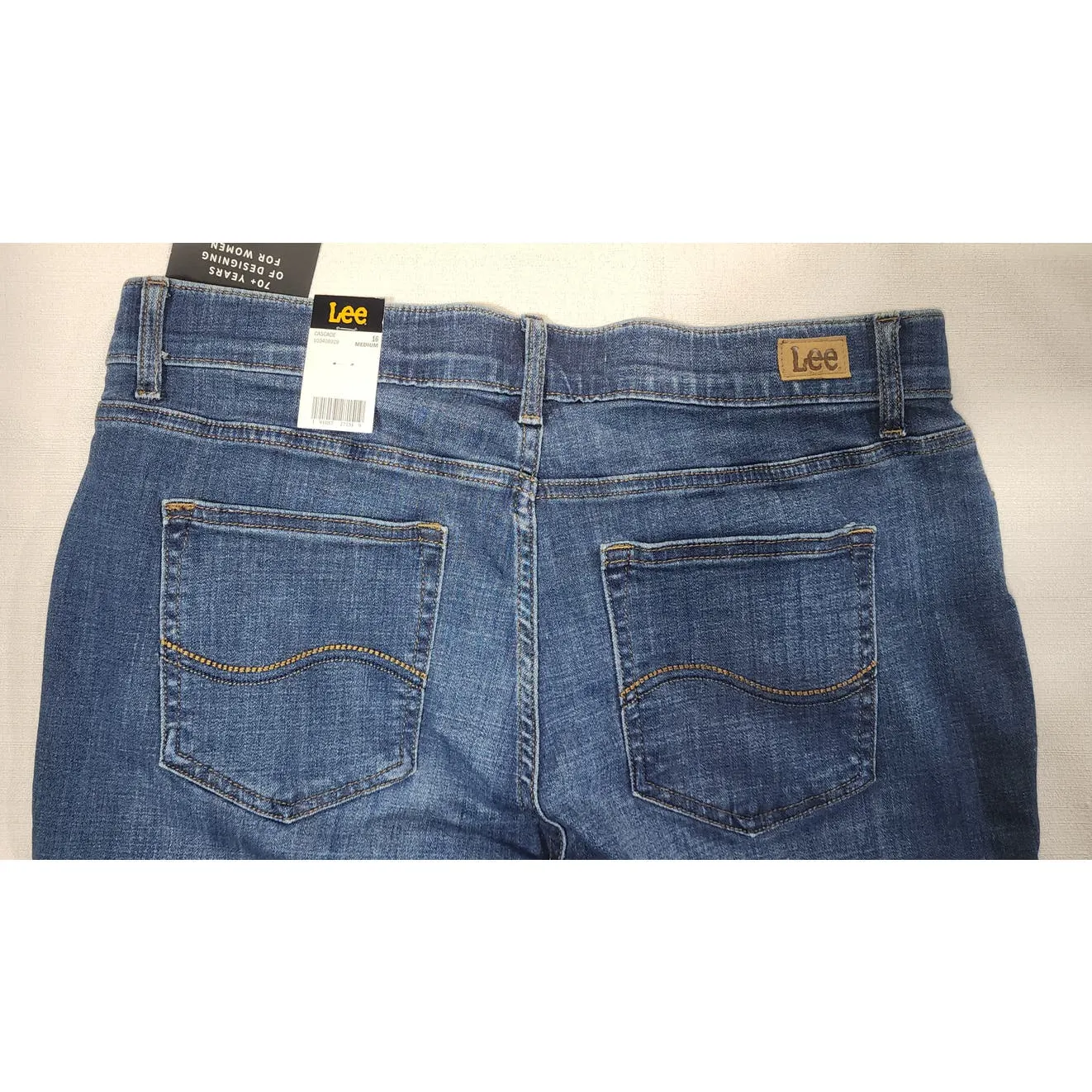 lee regular fit bootcut mid rise 16 medium W34x40L women's - Image 4