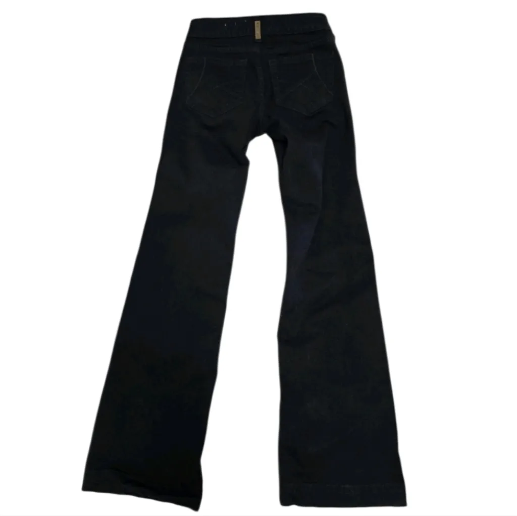 Ariat Womens Jeans Trouser Mid Rise Forever Wide Leg Pant Size 25 R Western 2045 - Image 3