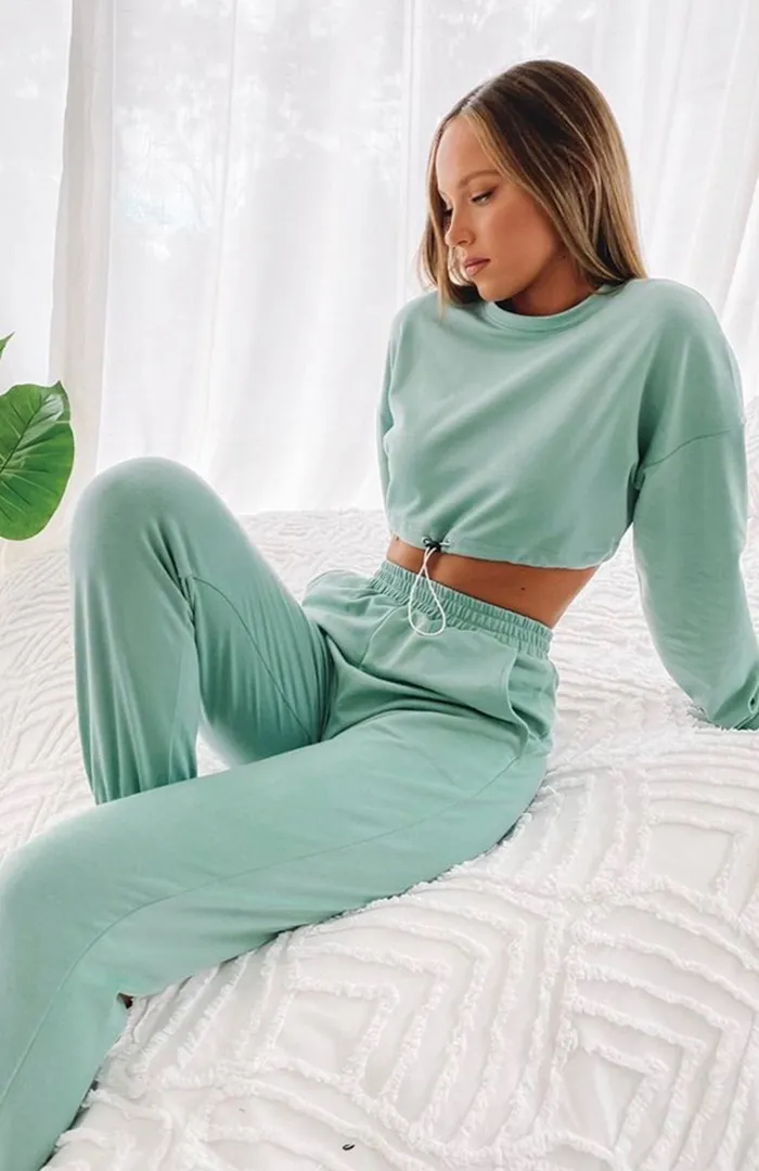 Turquoise Lounge Set Green - Image 4