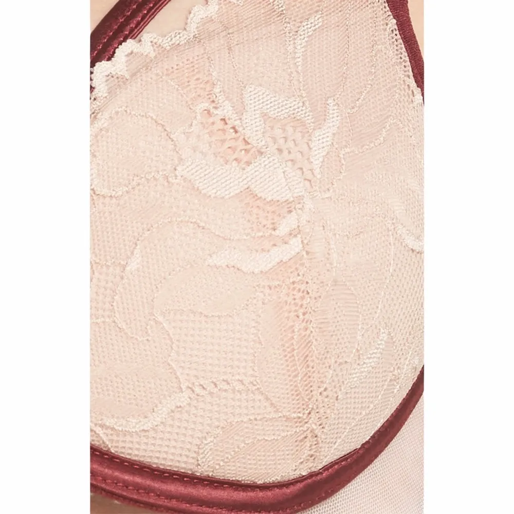 new Bluebella ☀︎︎ Romantic Floral Lace Demi Bra w/ Halter Strap ☀︎︎ Pink 32D ☀︎ Size undefined - Image 7