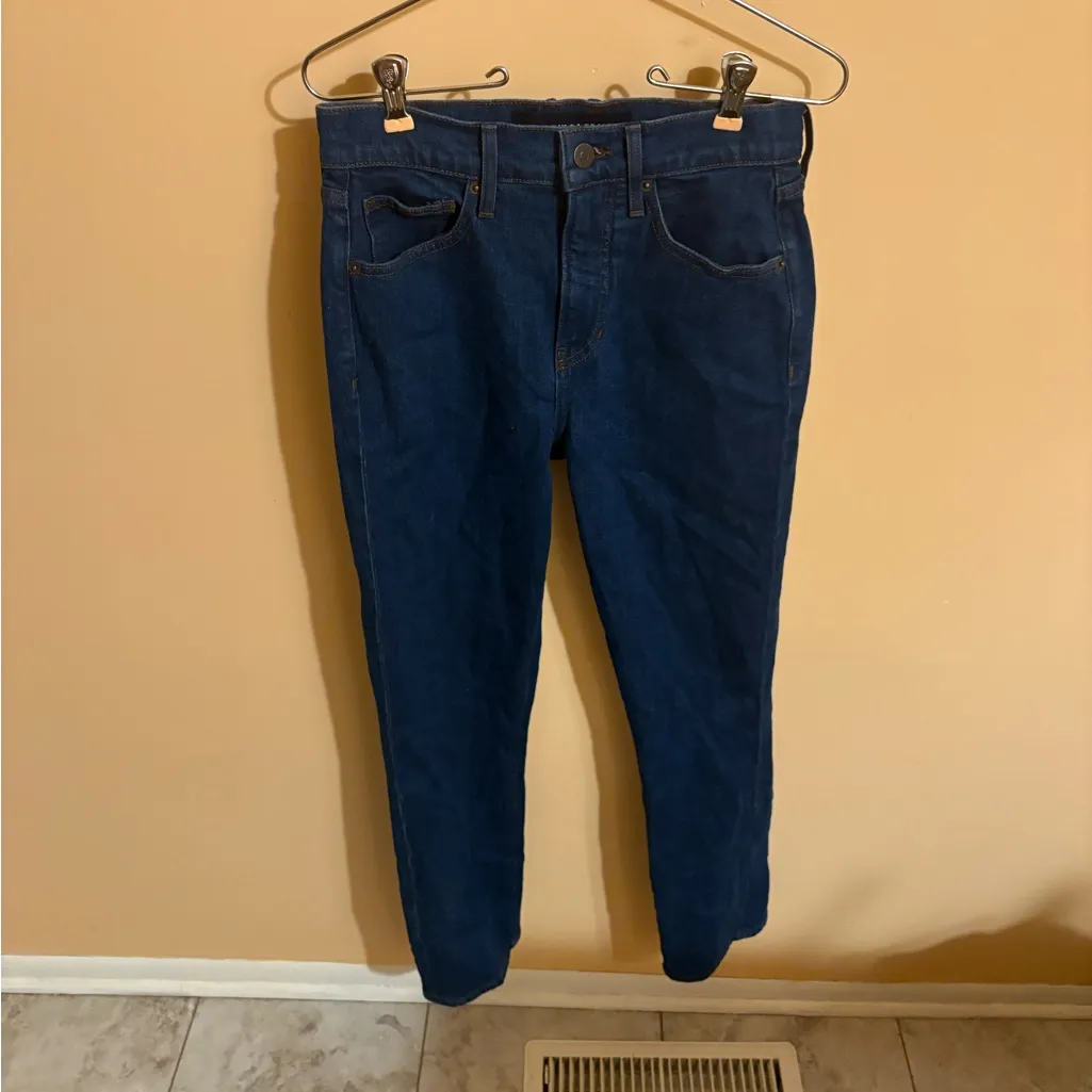 Veronica Beard Alenah Slim Straight High Rise Jeans in Rodeo - Image 2