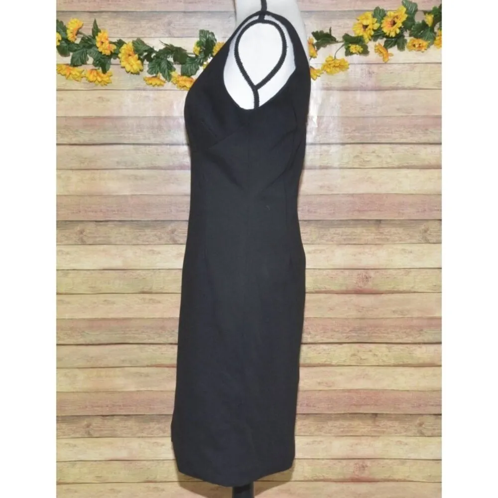 Kimmie Kakes Black Size M Cocktail Hostess Dress Employee Apparel Sleeveless LBD Size M - Image 3