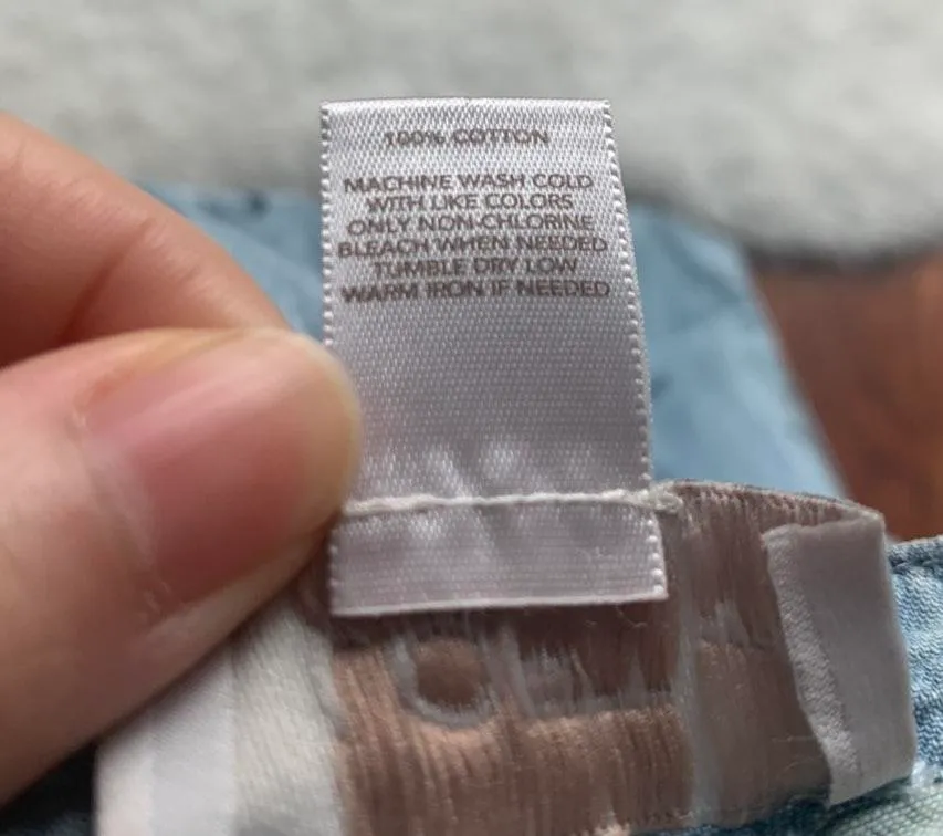 Denim Blue Polka Dot Sleeveless Button Up Top - Image 6