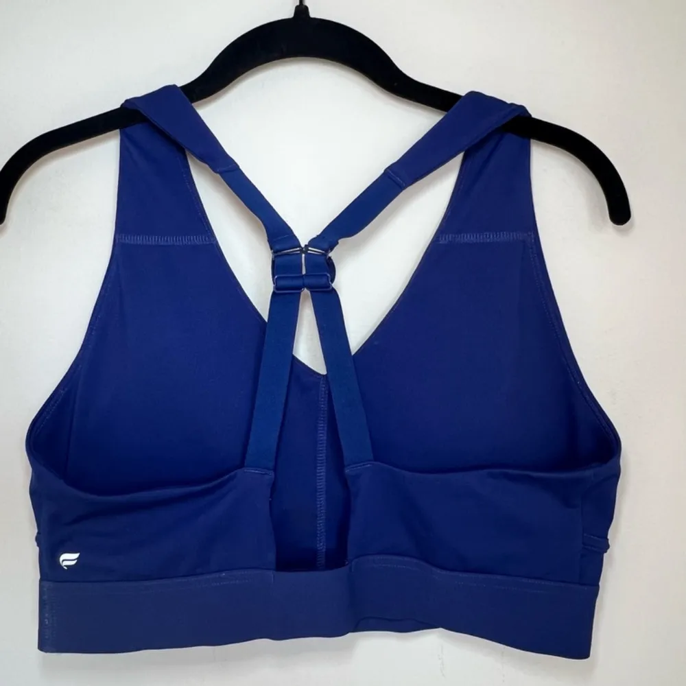 Fabletics All Day Every Day Low Impact Bra Navy Blue Adjustable Padded  Sz Small - Image 6