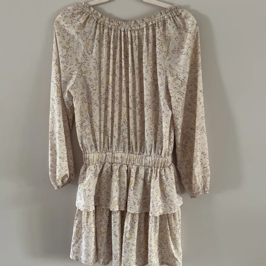 Pinch Floral Cream Dress Pink - Image 7