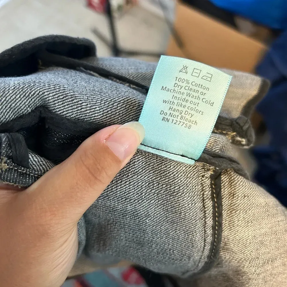 Truth and Pride Black Denim Moto Vest - Image 4