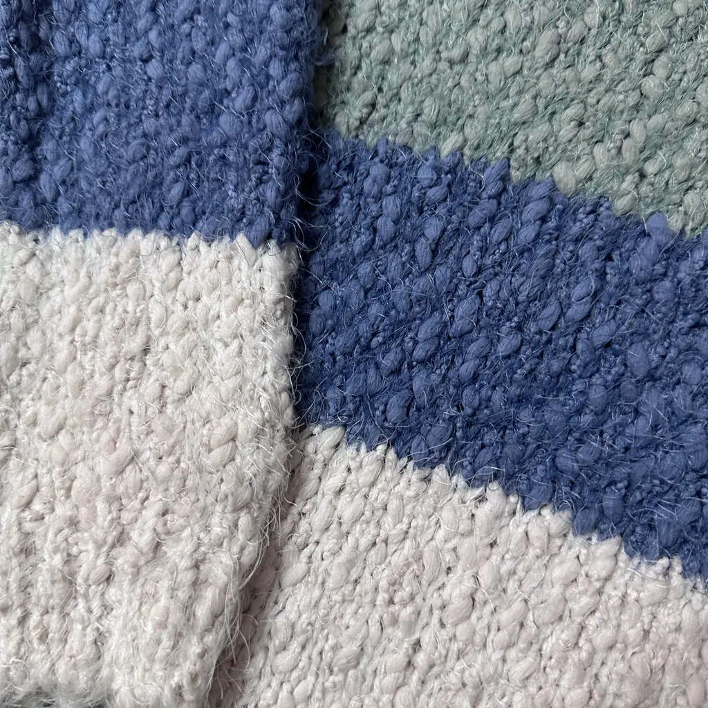 NWT ALTAR’D State Color Block Striped Soft V-Neck sweater; Size S/M - Image 7