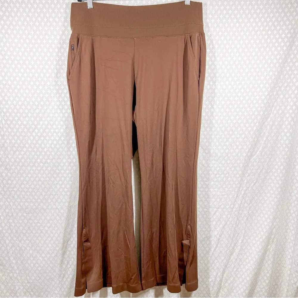 Athleta Brown Venice High Rise Wide Leg‎ Pants - Image 2