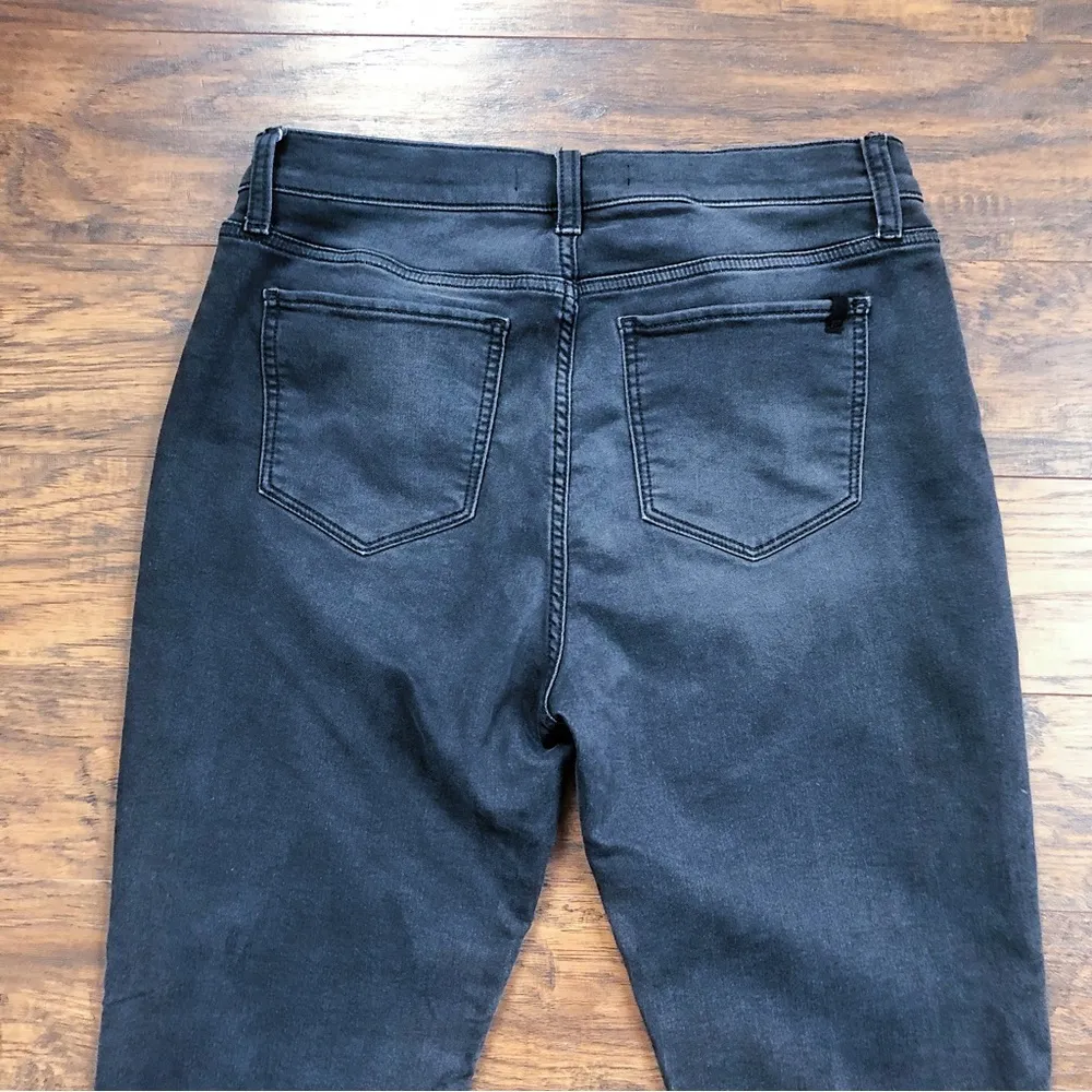 JOE’S • The Scout boyfriend jeans mid rise slim tomboy crop Meteorite black - Image 12