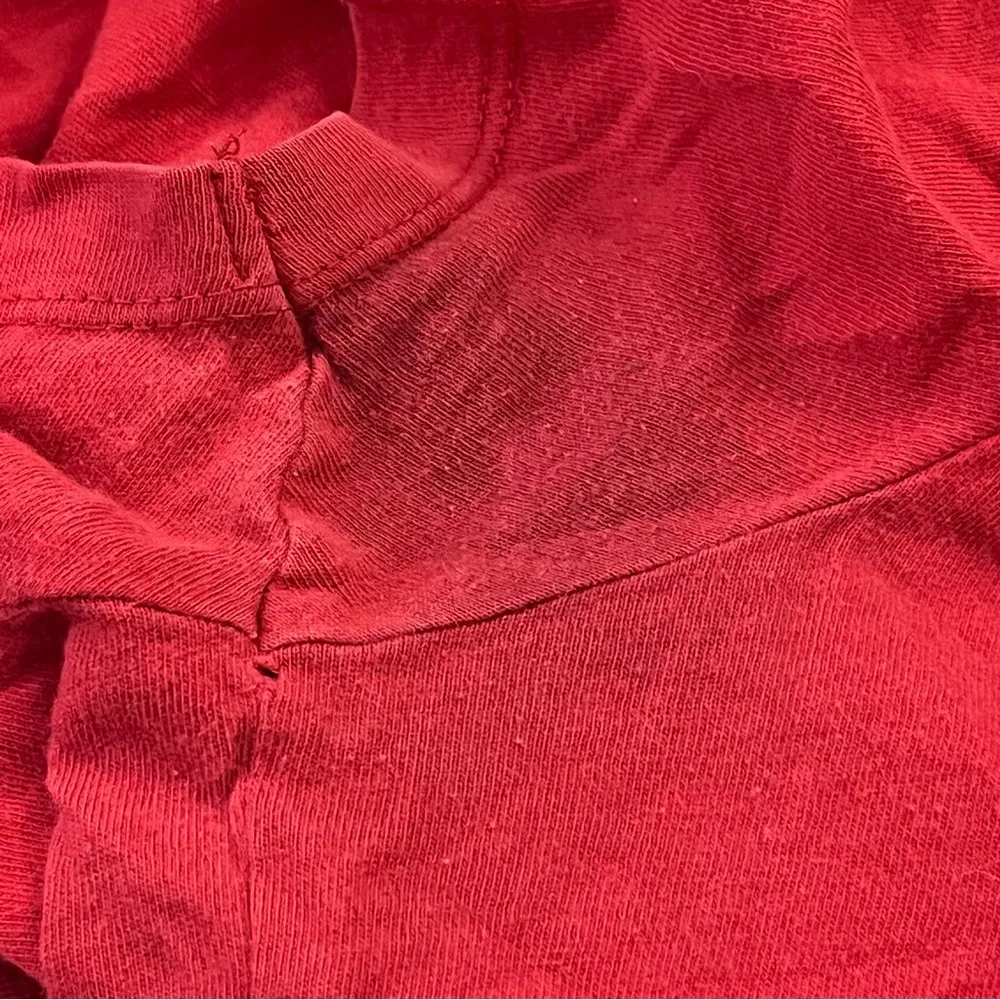 Nebraska Huskers New Agenda Fitted Crewneck T-Shirt Soft Cotton Red M - Image 5