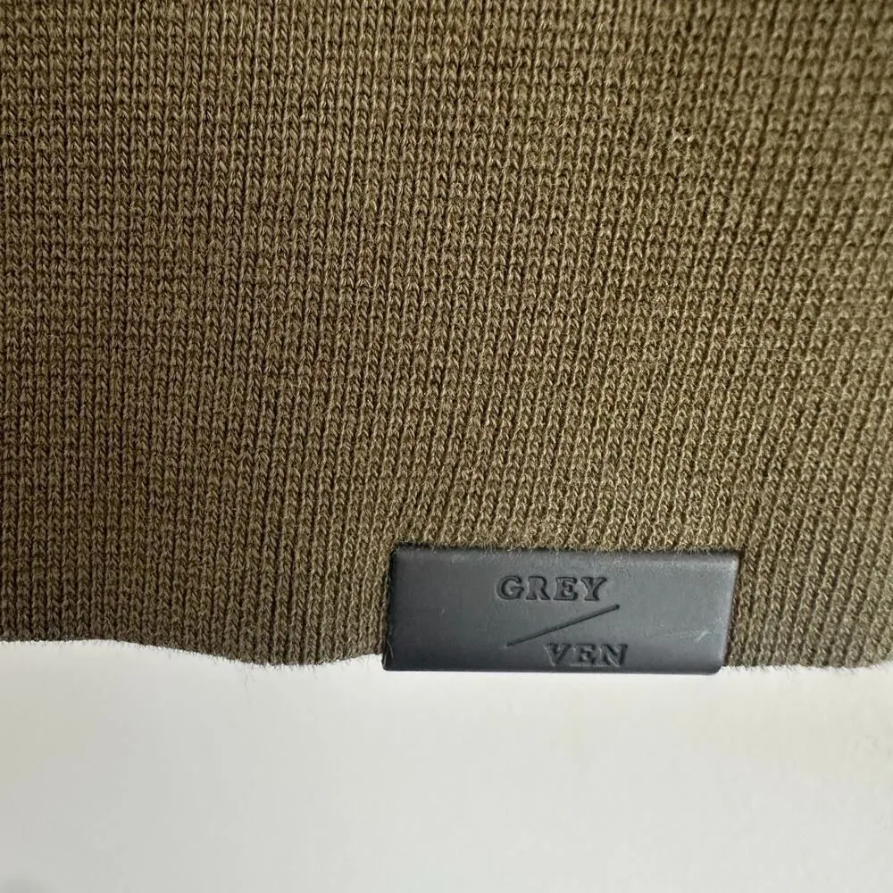 Grey/Ven Sweatshirt Womens Small Green Cotton Crew Neck Sweater The Hamptons - Image 6