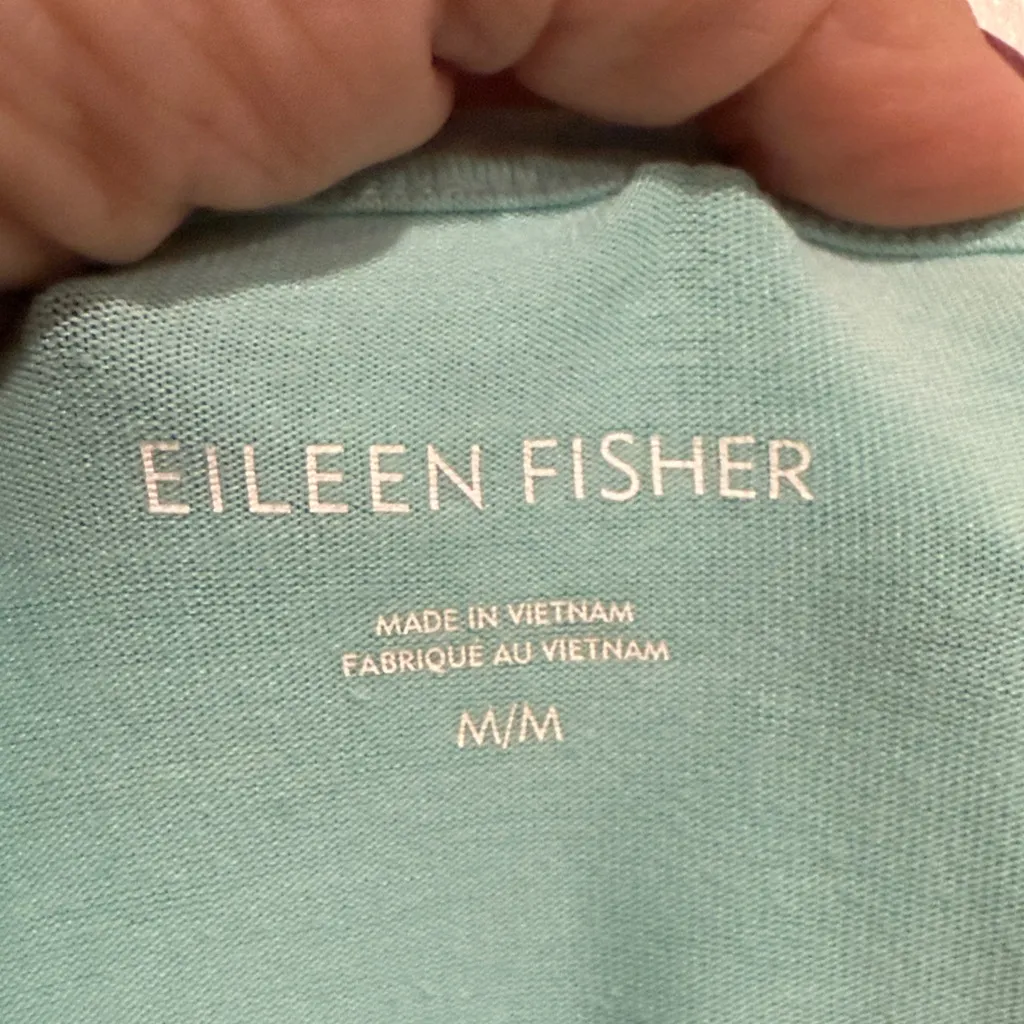 Eileen Fisher Aqua Dress - Image 5