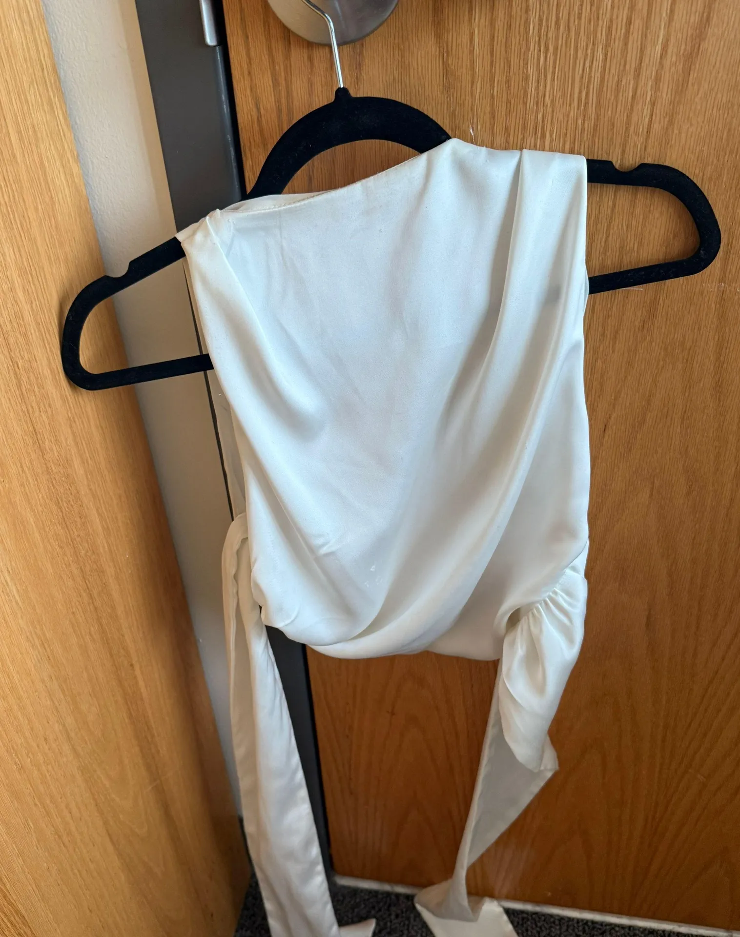 Silk Backless Top - Image 2