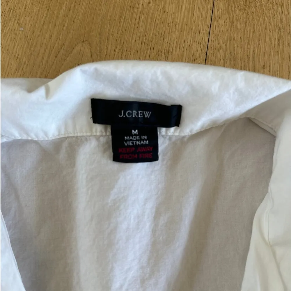 J Crew - End On End Pajama Shorts Set in White & Black - Image 3