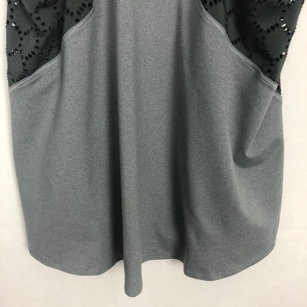 Athleta Eyelet Activewear Fitness Workout Yoga Gym Sportswear Training Tank XS - Image 10