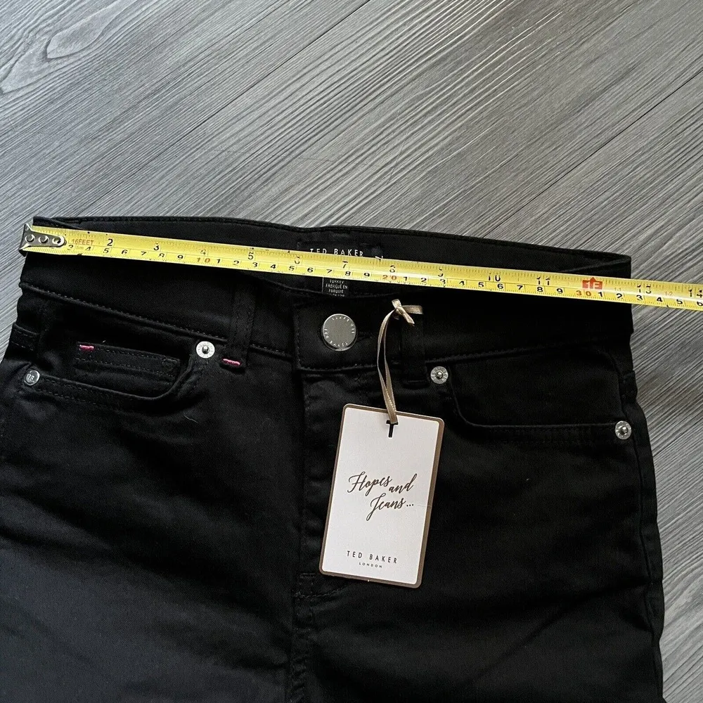 Ted Baker Alesias Jeans Womens Size 25 Skinny Black - Image 6