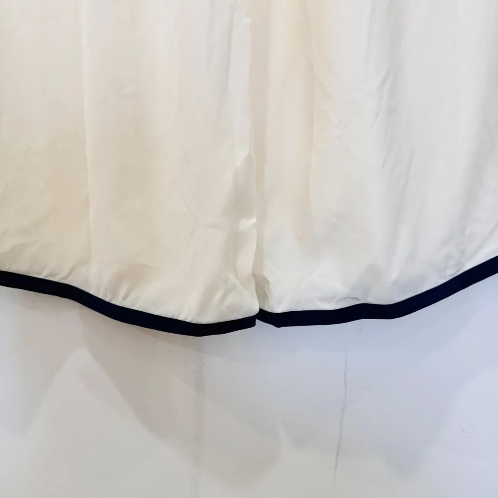 Sleepy Jones Bettina 100% Silk Charmeuse Cream Wide - Image 7